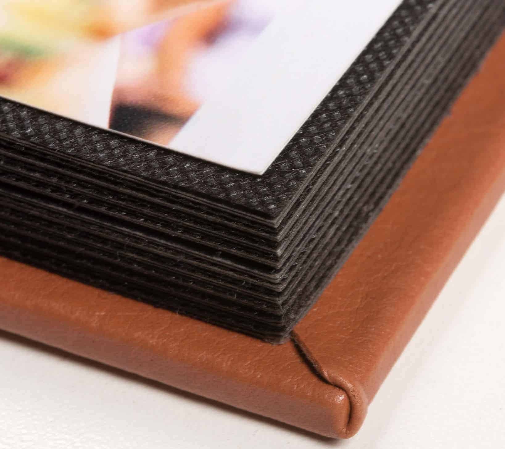 Fotolivro de fotografia com capa de couro para amantes de fotos e coleção fotográfica.