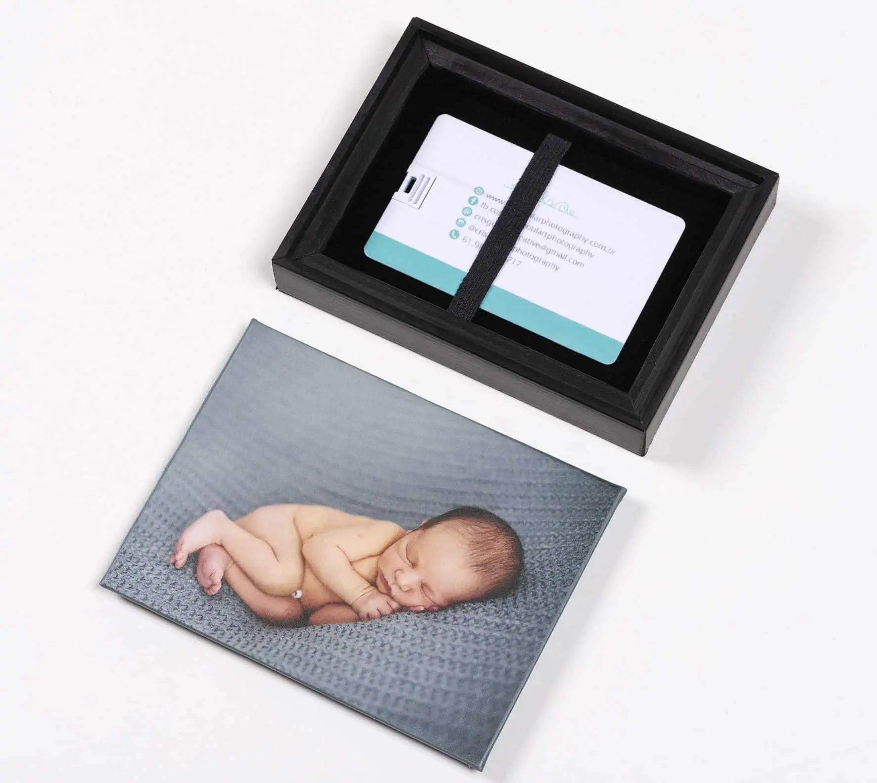 Novo quadro de foto com bebê recém-nascido para decoração de ambientes.