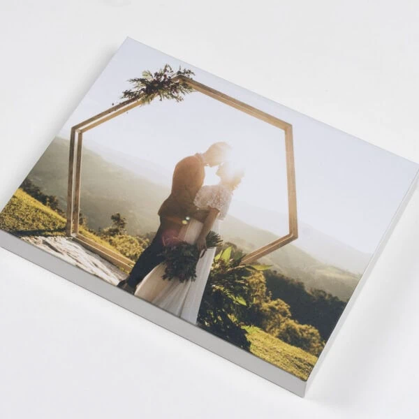 Box para Foto Casal apaixonado em cenário ao ar livre, foto de casamento fotoclube, arte de fotografia criativa.